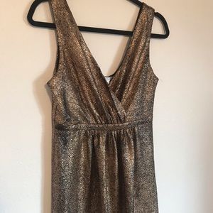 Glitter Gold Dress